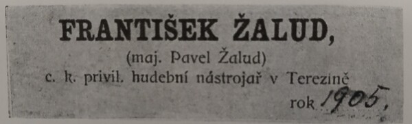 Jalovec, Karel: Čeští houslaři. Praha: SNKLHU, 1959, [618]. 